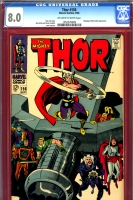 Thor #156 CGC 8.0 ow/w