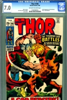 Thor #166 CGC 7.0 ow/w