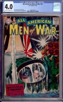 All-American Men of War #51 CGC 4.0 cr/ow
