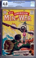 All-American Men of War #55 CGC 4.0 ow