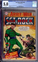 Our Army at War #180 CGC 5.0 ow
