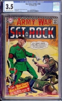 Our Army at War #180 CGC 3.5 cr/ow