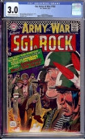 Our Army at War #183 CGC 3.0 cr/ow