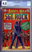 Our Army at War #184 CGC 4.0 cr/ow