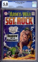 Our Army at War #187 CGC 5.0 cr/ow