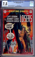 Our Fighting Forces #126 CGC 7.5 ow/w