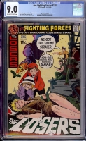 Our Fighting Forces #128 CGC 9.0 ow/w
