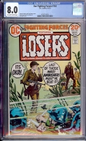 Our Fighting Forces #144 CGC 8.0 ow/w