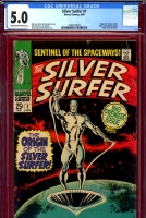 Silver Surfer #1 CGC 5.0 cr/ow