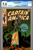Captain America #113 CGC 7.5 ow/w