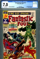 Fantastic Four Annual #5 CGC 7.0 ow