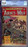 Our Army at War #13 CGC 2.5 ow/w