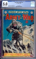Our Army at War #17 CGC 5.0 cr/ow
