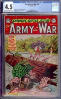 Our Army at War #23 CGC 4.5 cr/ow