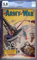 Our Army at War #25 CGC 5.0 cr/ow