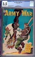 Our Army at War #26 CGC 3.5 cr/ow