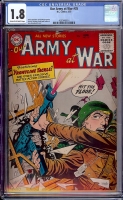Our Army at War #35 CGC 1.8 cr/ow