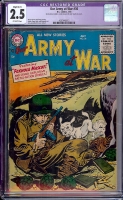 Our Army at War #36 CGC 2.5 ow