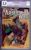 Our Army at War #39 CGC 2.5 cr/ow