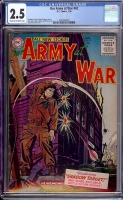 Our Army at War #42 CGC 2.5 cr/ow