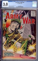 Our Army at War #43 CGC 3.0 cr/ow