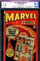 Marvel Mystery Comics #92 CGC 1.5 cr/ow