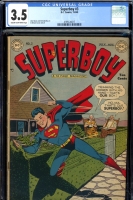 Superboy #3 CGC 3.5 cr/ow