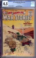 Star Spangled War Stories #36 CGC 4.5 ow/w