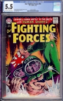 Our Fighting Forces #93 CGC 5.5 ow/w