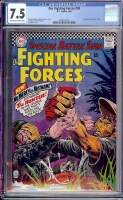 Our Fighting Forces #99 CGC 7.5 ow/w