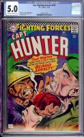Our Fighting Forces #105 CGC 5.0 cr/ow