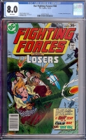 Our Fighting Forces #180 CGC 8.0 w