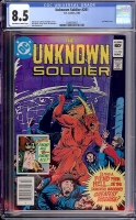 Unknown Soldier #261 CGC 8.5 ow/w