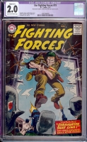Our Fighting Forces #19 CGC 2.0 cr/ow