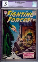 Our Fighting Forces #22 CGC 0.5 cr/ow
