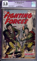 Our Fighting Forces #27 CGC 3.0 cr/ow