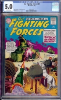 Our Fighting Forces #82 CGC 5.0 ow
