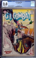 G.I. Combat #50 CGC 2.0 ow