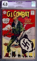 G.I. Combat #54 CGC 5.0 ow/w
