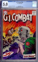 G.I. Combat #63 CGC 5.0 cr/ow