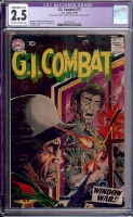 G.I. Combat #73 CGC 2.5 ow/w