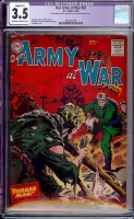 Our Army at War #62 CGC 3.5 cr/ow