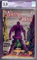 Our Army at War #80 CGC 3.0 cr/ow