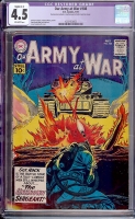 Our Army at War #108 CGC 4.5 ow