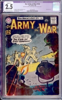 Our Army at War #126 CGC 2.5 ow/w