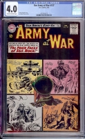 Our Army at War #127 CGC 4.0 ow/w