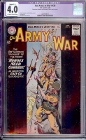 Our Army at War #129 CGC 4.0 ow/w