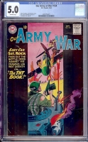 Our Army at War #134 CGC 5.0 ow