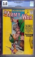 Our Army at War #135 CGC 3.0 ow/w