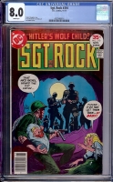 Sgt. Rock #310 CGC 8.0 w
